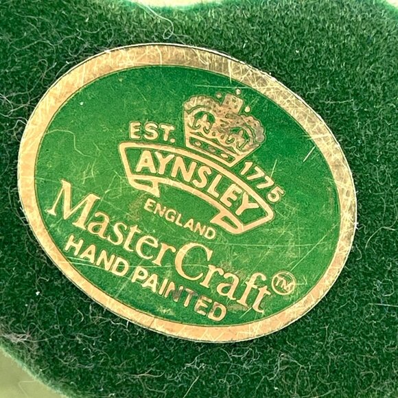 Aynsley MasterCraft Sleeping Hat Spaniel Puppy Dog Figurine UK England Vintage - Picture 6 of 9